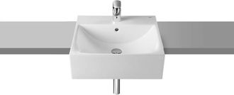 Roca Lavabo De Porcelana Semiempotrado En Encimera Diverta Roca