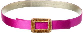 Roger Vivier Satin Belt