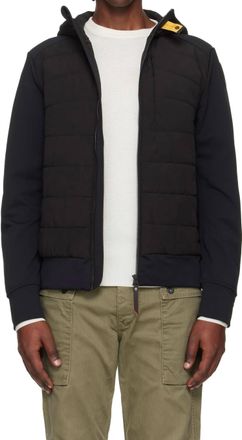 Parajumpers Manfred Hybrid Jacket In Black