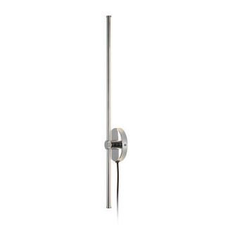 Jonathan Y Designs Anton 1-Light Modern Minimalist Iron Adjustable Bar Integrated LED Plug-In Sconce in Chrome at Nordstrom