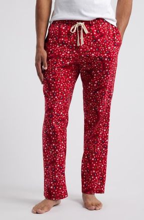 Vineyard Vines Holiday Print Flannel Lounge Pants in Sw Stars Rv at Nordstrom, Size Xx-Large