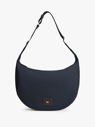 Tommy Hilfiger Heritage Logo Patch Slouch Crossbody Bag