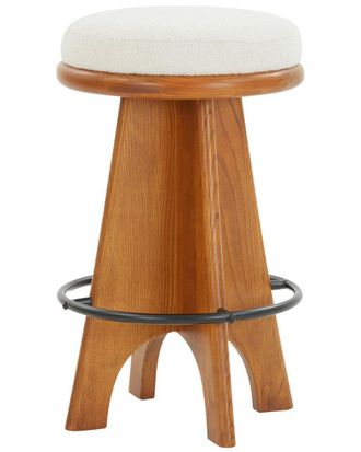 Safavieh Couture Bellarita Round Swivel Counter Stool