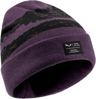 Salewa Logo Beanie M&uuml;tze - Unisex | lila