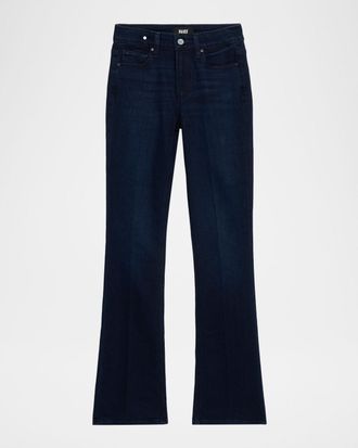 Paige Anessa Wide-Leg Coated Jeans