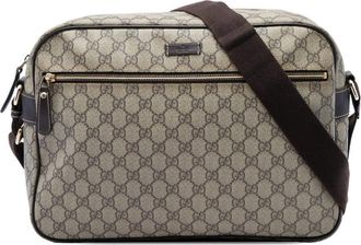 Gucci Pre-owned Gucci GG Supreme Crossbody Unisex LTXK3AP990IY9O30