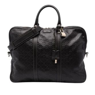 Gucci Pre-owned Briefcase - - Pre-owned - unisex - Nero - ONE SIZE