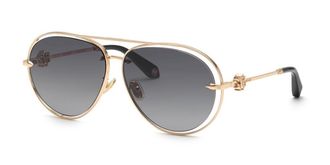 Roberto Cavalli SRC032M 0300 Mens Sunglasses Gold Size 61