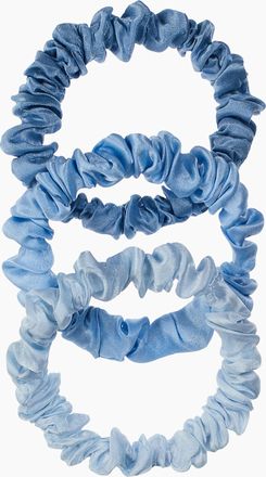 H&M 3er-Pack Scrunchies aus Seide - Blue