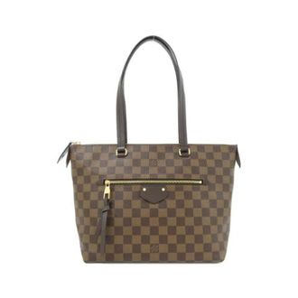 Louis Vuitton Pre-owned Bolso Tote con Cremallera Damier Lona Recubierta - Pre-owned - Mujer - Marr&oacute;n - ONE SIZE