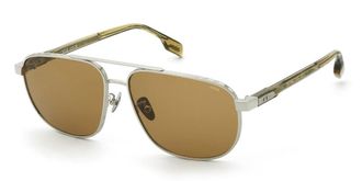 Lozza Sl2454M Crescendo 2 579K Mens Sunglasses Silver Size 63