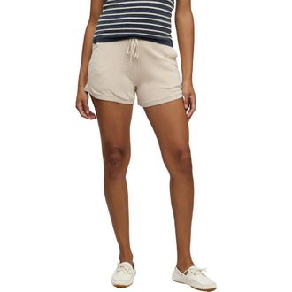 Barefoot Dreams CozyChic Ultra Lite Shorts in Stone at Nordstrom, Size X-Large