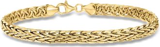 Ross-Simons 18kt Yellow Gold Wheat-Chain Bracelet