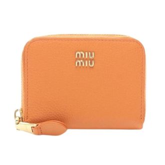 Miu Miu Pre-owned Coin Purse - Dames - Vintage Accessoires - Oranje - ONE Size - Leer - Vintage