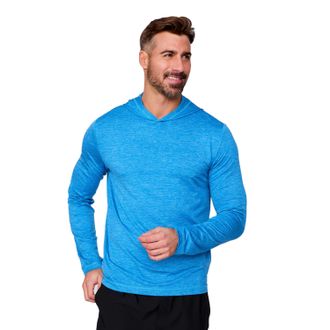 Free Country Mens Textured SunFree UPF Hoodie