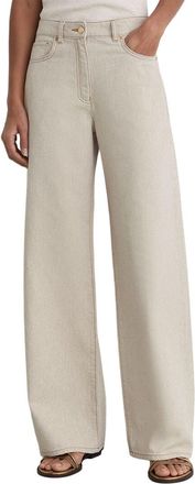 Reiss Febe Wide Leg Jean With Hemp