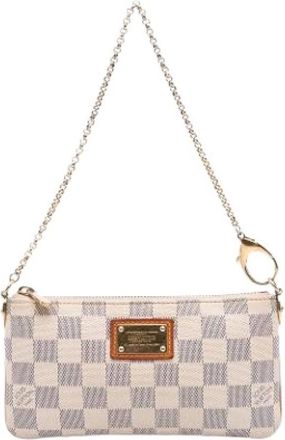 Louis Vuitton Pre-owned Clutches, female, White, Size: ONE SIZE Pre-owned Vintage Canvas Clutch