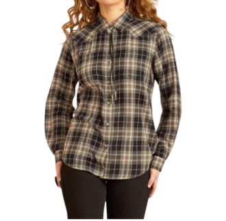 Ariat Billie Jean Shirt In Cheyenne Plaid