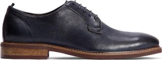 Kazar Heren marineblauwe derby schoenen - Heren - Nette schoenen - Blauw - 43 EU - Leer - Schoenen