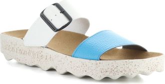 FLY London Coly Platform Slide Sandal in 014 Santoriniwht Faux Leather at Nordstrom Rack, Size 10-10.5Us / 41Eu