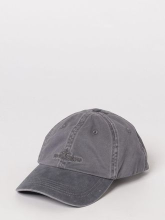 Stone Island Cappello Stone Island in twill di cotone