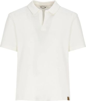 Jacob Cohen Polo Shirt - Heren - Polos - Wit - S - Katoen - Tops