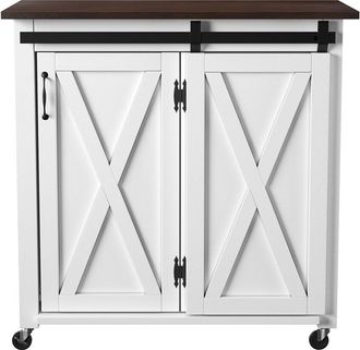 SEI Furniture Sei Furniture Leshire Kitchen Cart