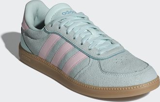adidas Sneaker ADIDAS SPORTSWEAR BREAKNET SLEEK, Damen, Gr. 38,5, rosa (halo mint, clear pink, mint ton), Leder, Synthetik, Schuhe Sneaker