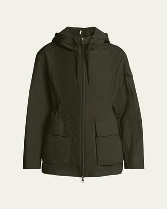 Moncler Leandro Short Hooded Parka