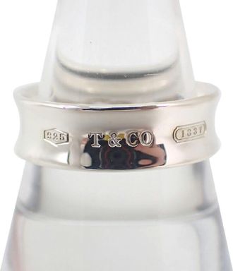 Tiffany & Co. Sterling Silver 925 Band Ring (Pre-Owned)