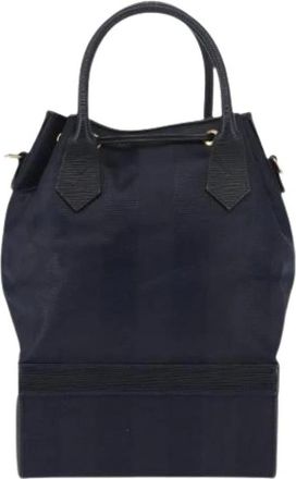 Fendi Pre-owned Vintage Bucket Bag - Dames - Vintage Tas - Blauw - ONE Size - Vintage