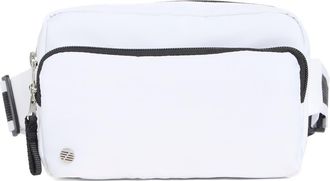 Zella Double Zip Belt Bag in White at Nordstrom Rack