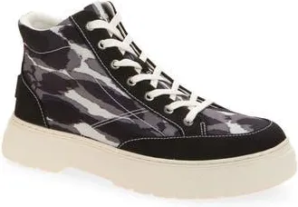 BOSS Urian Hito Sneaker in Black Camo at Nordstrom Rack, Size 8Us / 7Uk