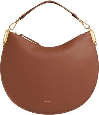 Coccinelle Sunup Bag - Dames - Schoudertassen - Bruin - ONE Size - Leer - Tassen