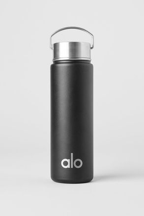Alo Water Bottle in Black