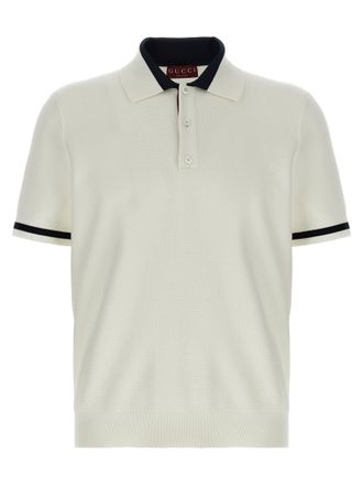 Gucci Gucci Intarsia Polo Shirt