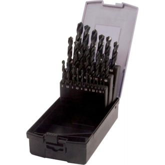 Fortis Fortis - Caja Broca D338n Hss Pulido 1-10,0mm 19 Unidades
