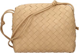 Bottega Veneta Damess Beige/amandelleren crossbodytassen