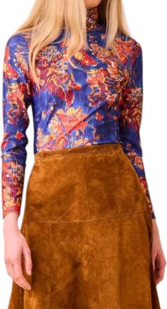 Hunter Bell Connor Top In Watercolor Bouquet