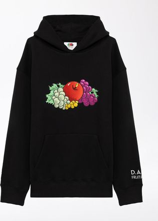 D.A.T.E. hoodie fruit black