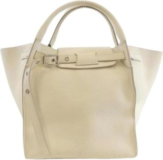 Celine Pre-owned Handbags, female, Beige, Size: ONE SIZE Pre-owned Leather celine-bags