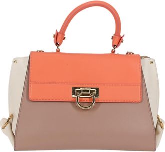 Ferragamo Sofia Multicolour Leather Handbag (Pre-Owned)