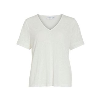 Vila T-shirt met korte mouwen en V-hals