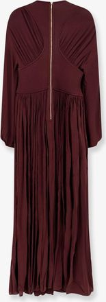 Zimmermann Womens Dress Luna Billow Red Stretch Viscose