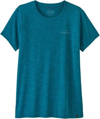 Patagonia Capilene Cool Daily Shirt Funktionsshirts f&uuml;r Damen | blau/t&uuml;rkis