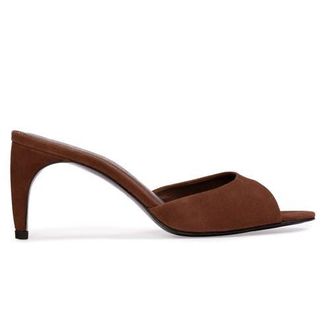 Black Suede Studio Jazz 70 Suede Mule in Brownie Suede at Nordstrom, Size 37.5 Eu