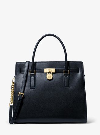 Michael Kors Hamilton Moderne Large Leather Satchel