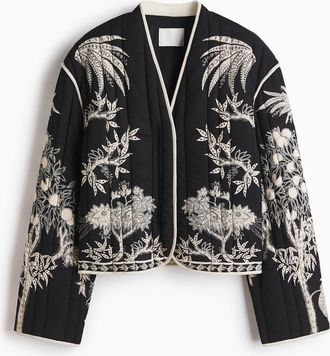 H&M THERMOLITE Steppjacke - Schwarz