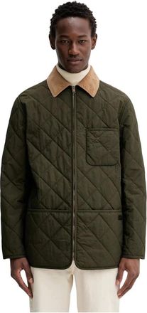 Bally Gewatteerd Jack - Heren - Zomerjassen - Groen - L - Katoen - Jassen
