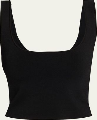 A.L.C. Farrah Cropped Tank Top